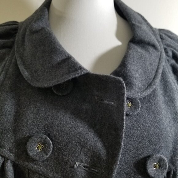 CO-OP Barneys New York Cape in gray, size XS - Picture 6 of 11
